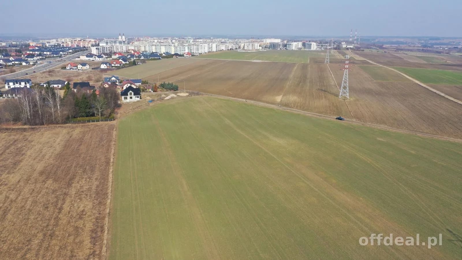 DZIAŁKA INWESTYCYJNA (USŁUGOWA) NA TERENIE MIASTA