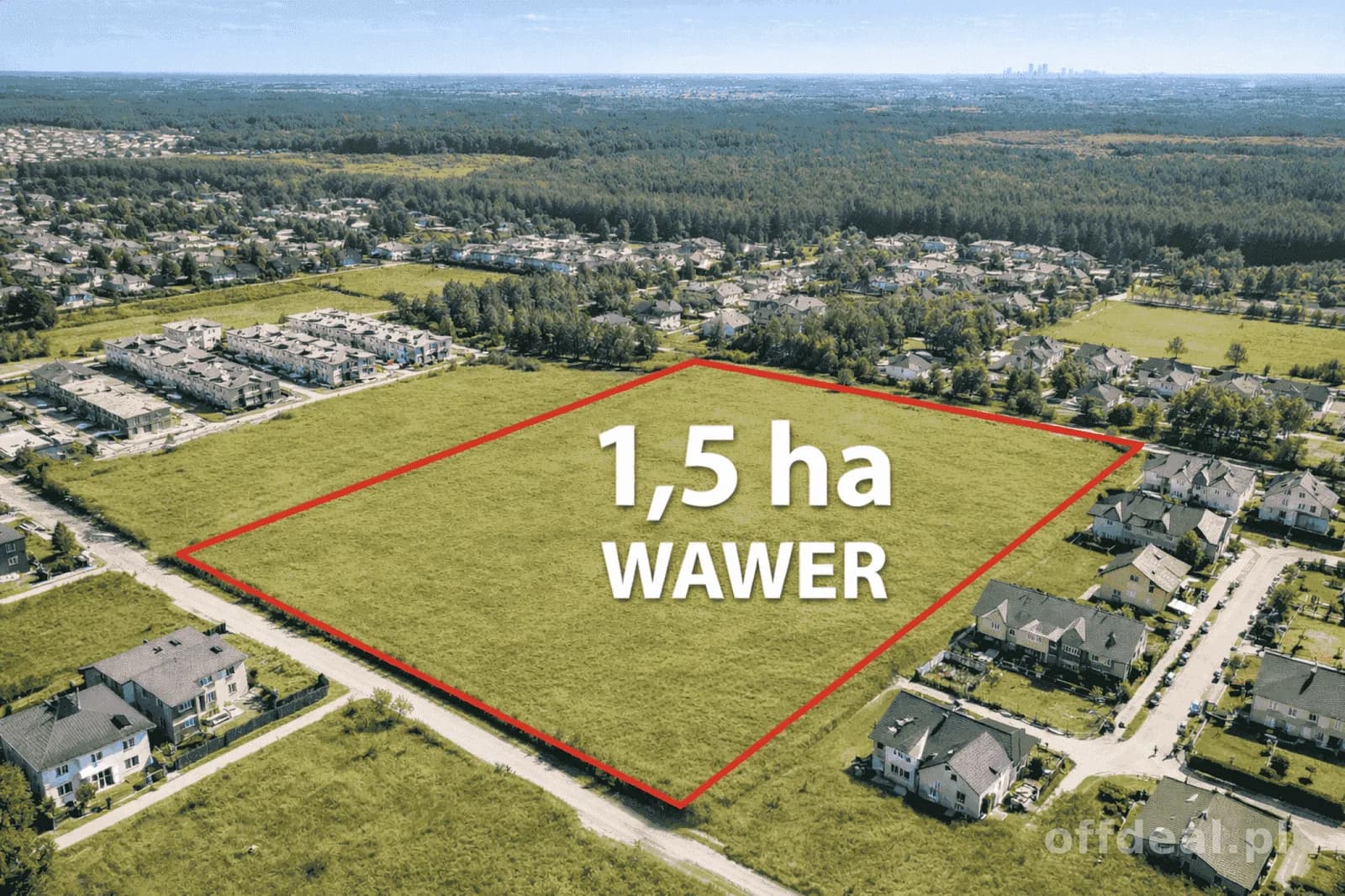 Zdjęcie 5: Działka, 14872 m², Warszawa