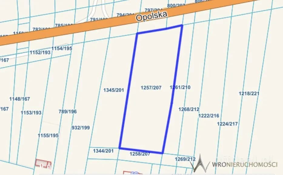 | 4016 m²| Chrząstowice | mpzp |