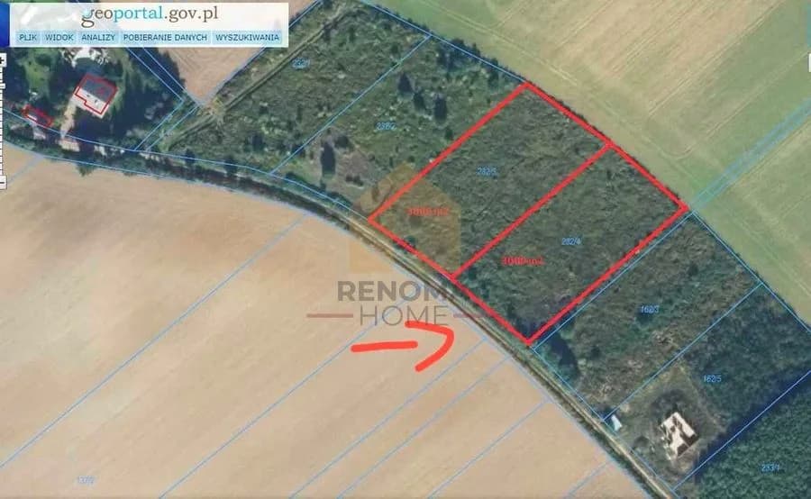 terrain à vendre à Żarów | 3 000 m²