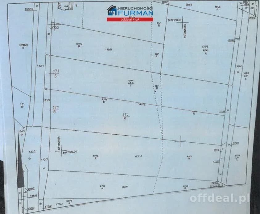 terrain à vendre à Radolin | 8 200 m²