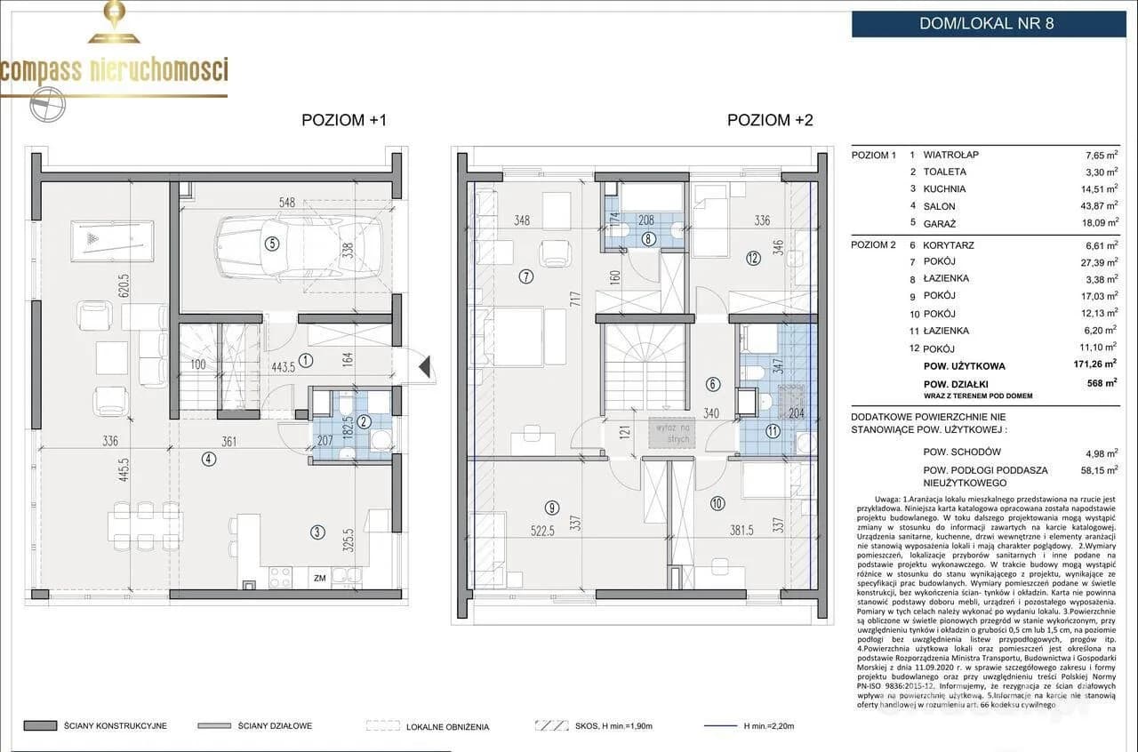 будинок на продаж у Nadolice Małe | 5-кімн. | 171,26 m²