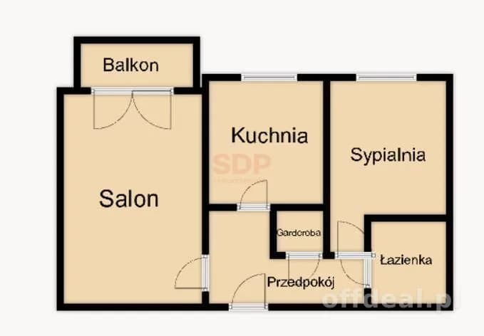 2 pokoje | Balkon | Zielona okolica | Stabłowice