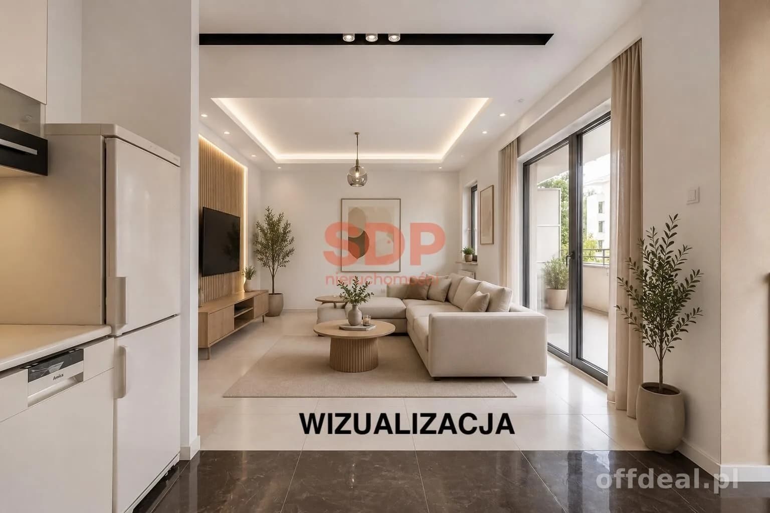 Przestronny apartament w cichej okolicy 104,79 m2 z tarasem i balkonem