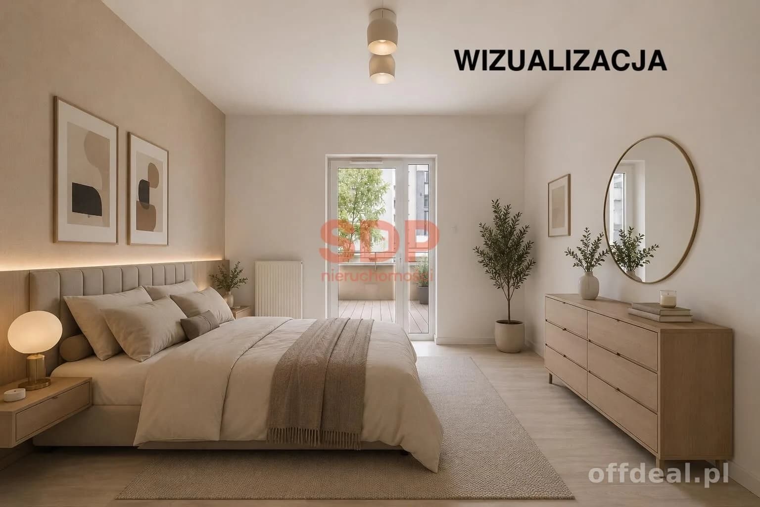 Przestronny apartament w cichej okolicy 104,79 m2 z tarasem i balkonem