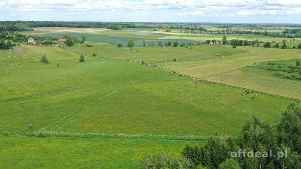 Działka rolna z Warunkami Zabudowy w m. Róże gm Węgorzewo