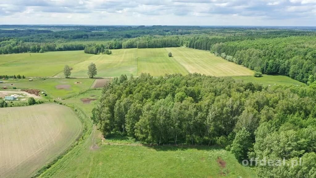 Działka rolna z Warunkami Zabudowy w m. Róże gm Węgorzewo