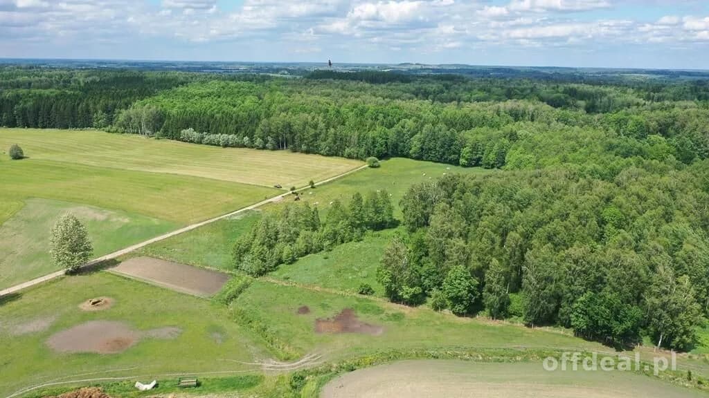 Działka rolna z Warunkami Zabudowy w m. Róże gm Węgorzewo