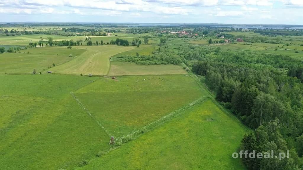 Działka rolna z Warunkami Zabudowy w m. Róże gm Węgorzewo