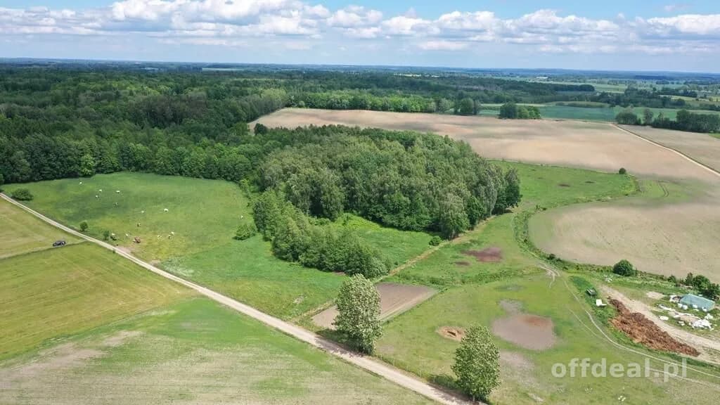 Działka rolna z Warunkami Zabudowy w m. Róże gm Węgorzewo