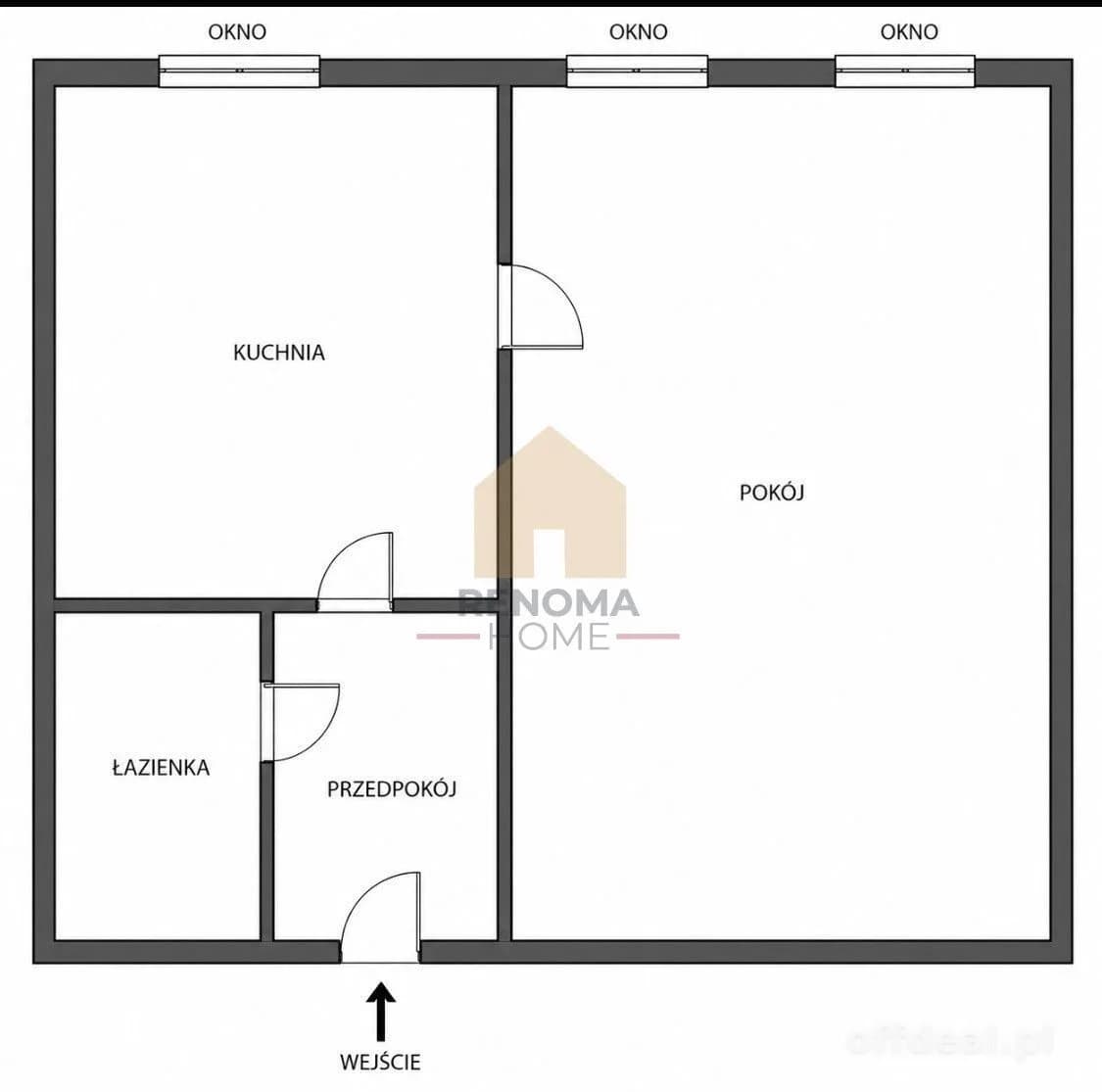2-room apartment for sale in Świebodzice | 57 m²