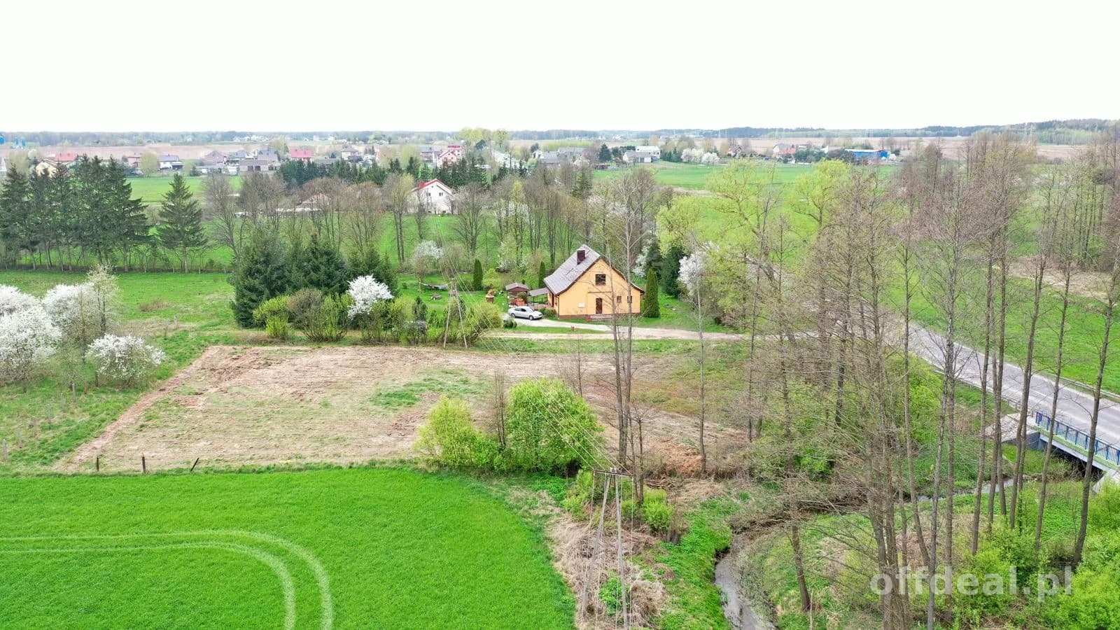 Malownicza działka w miejscowości Miastkowo powiat Łomża