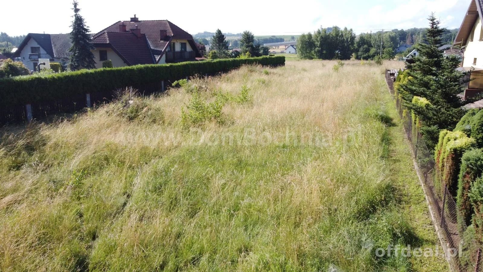 Jasień Klonowa działka dla dewelopera przy lesie