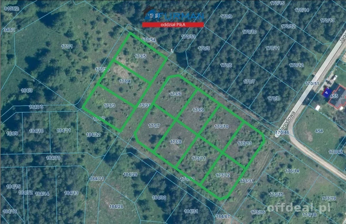 Zdjęcie 2: Działka, 613 m², Skórka