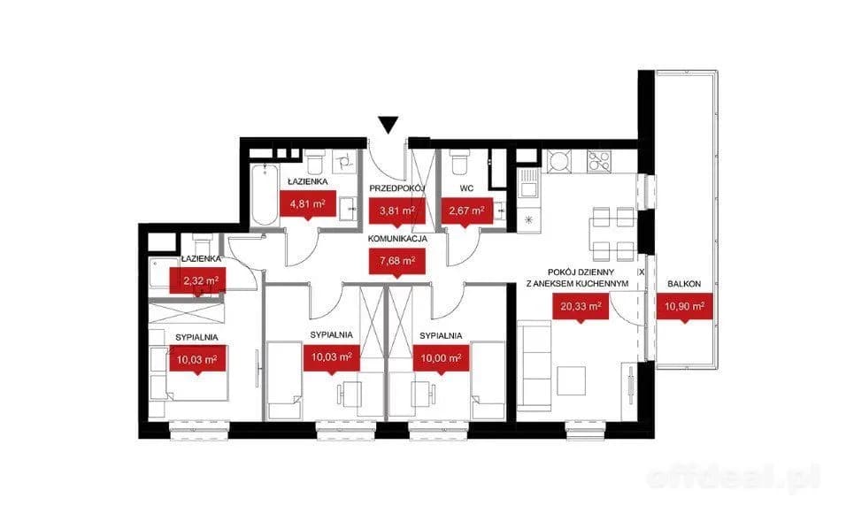appartement à vendre à Wrocław | 4 pièces