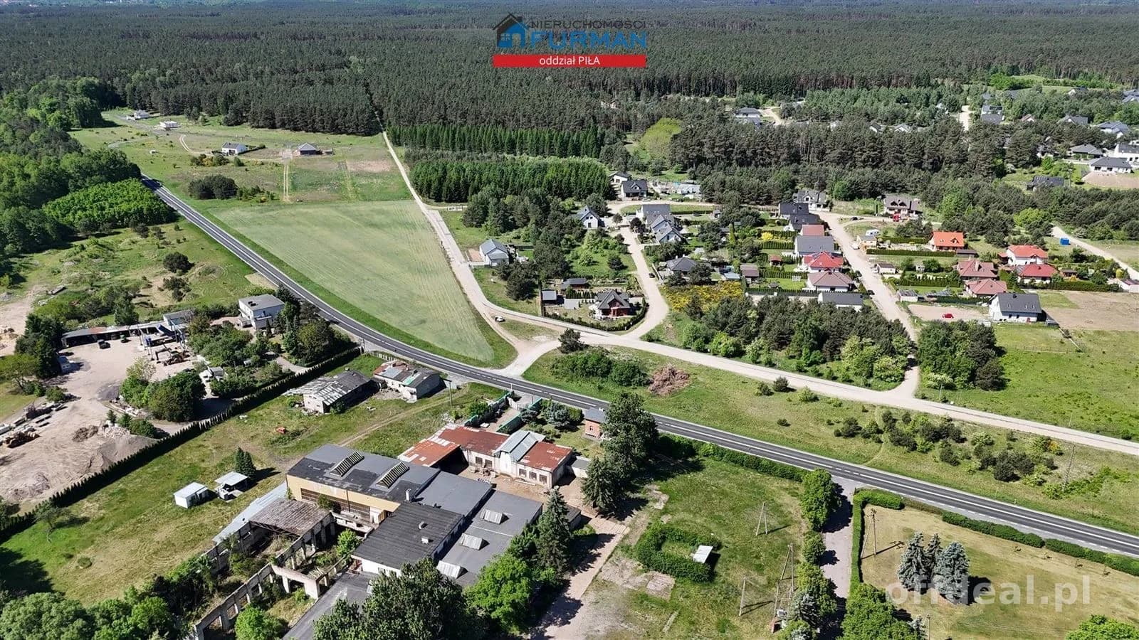 Na sprzedaz działka w Dobrzycy, 1055 m2