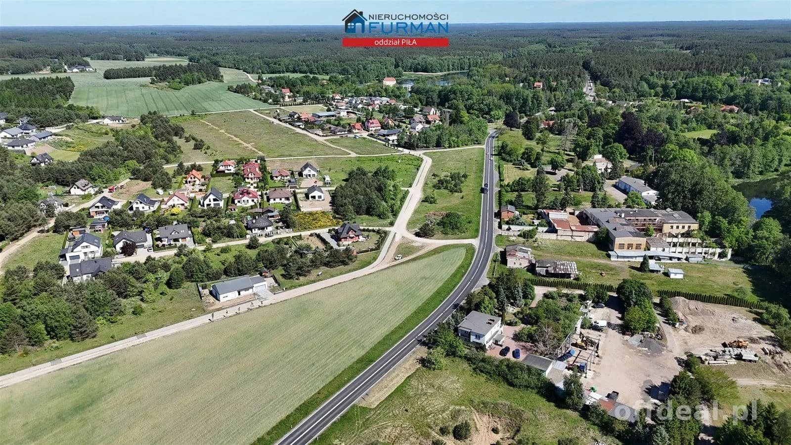 Na sprzedaz działka w Dobrzycy, 1055 m2
