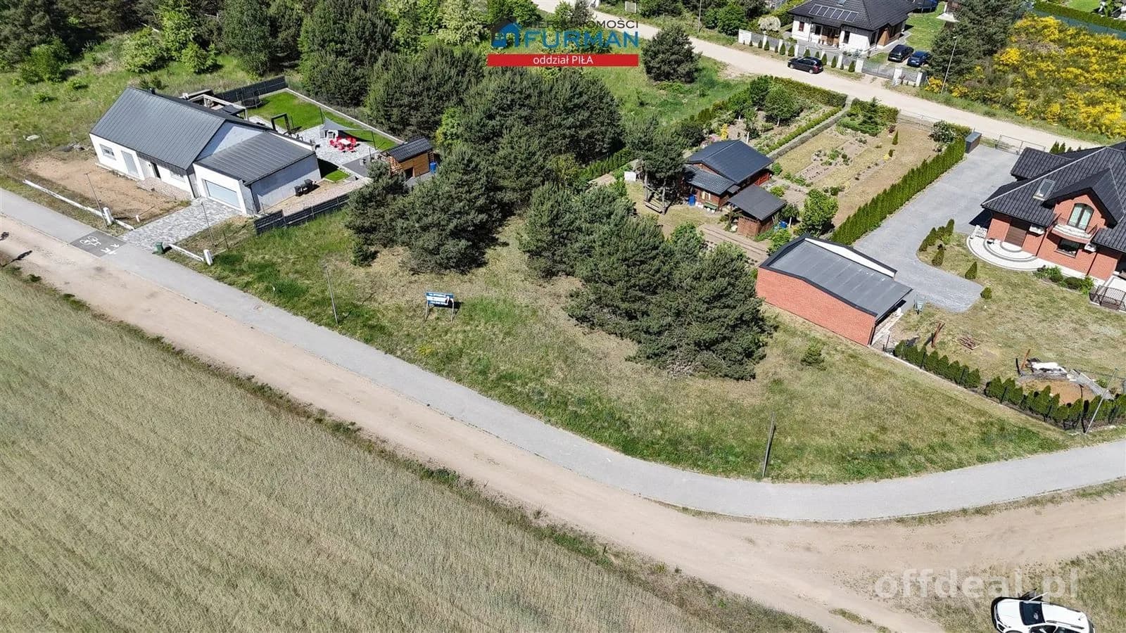 Na sprzedaz działka w Dobrzycy, 1055 m2