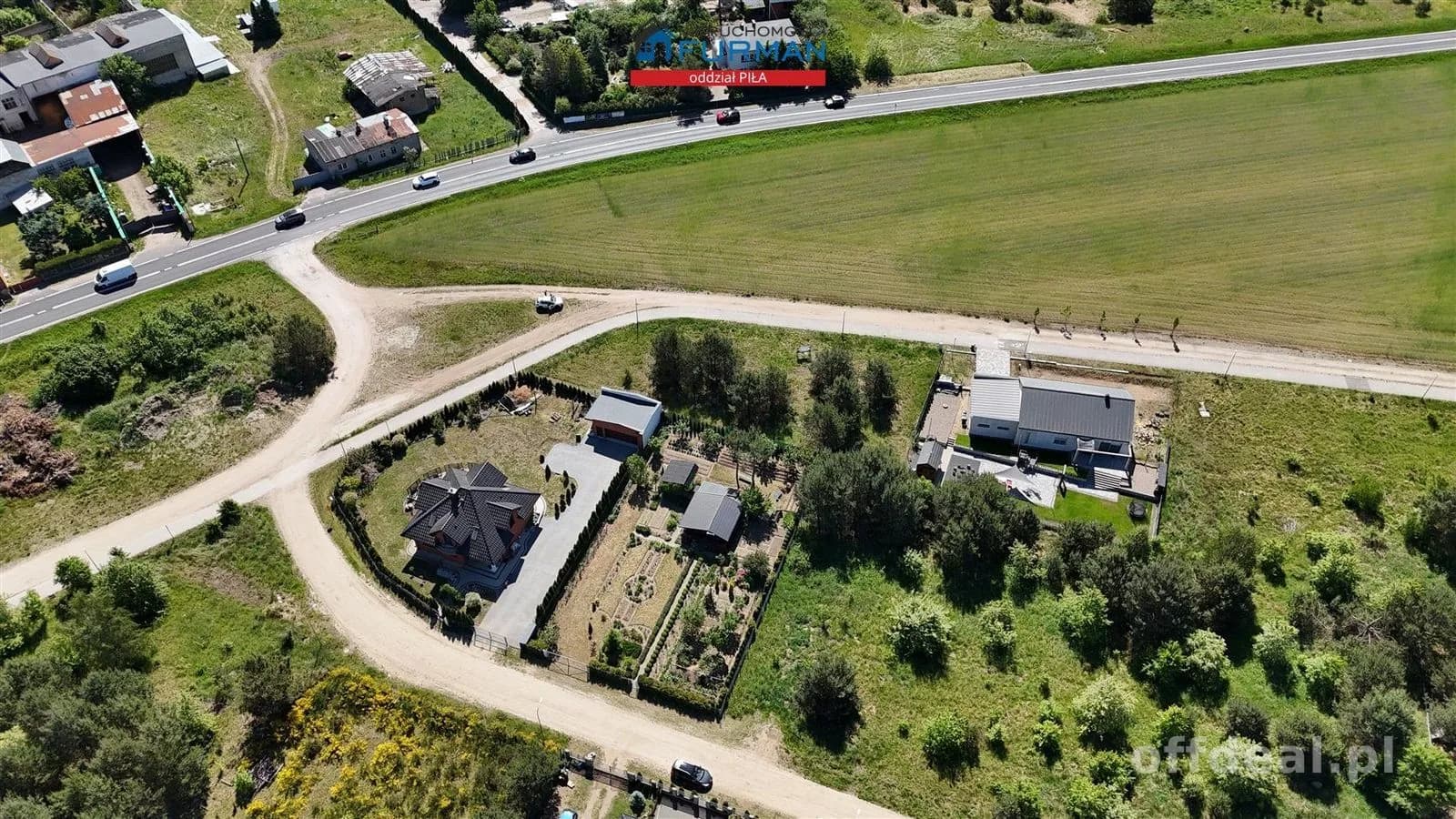 Na sprzedaz działka w Dobrzycy, 1055 m2