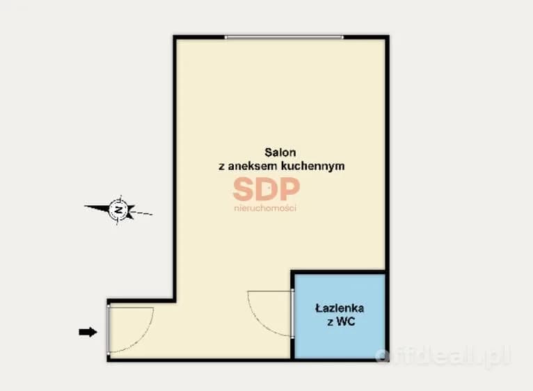 appartement à vendre à Łódź, Śródmieście | 1 pièces | 18,88 m²