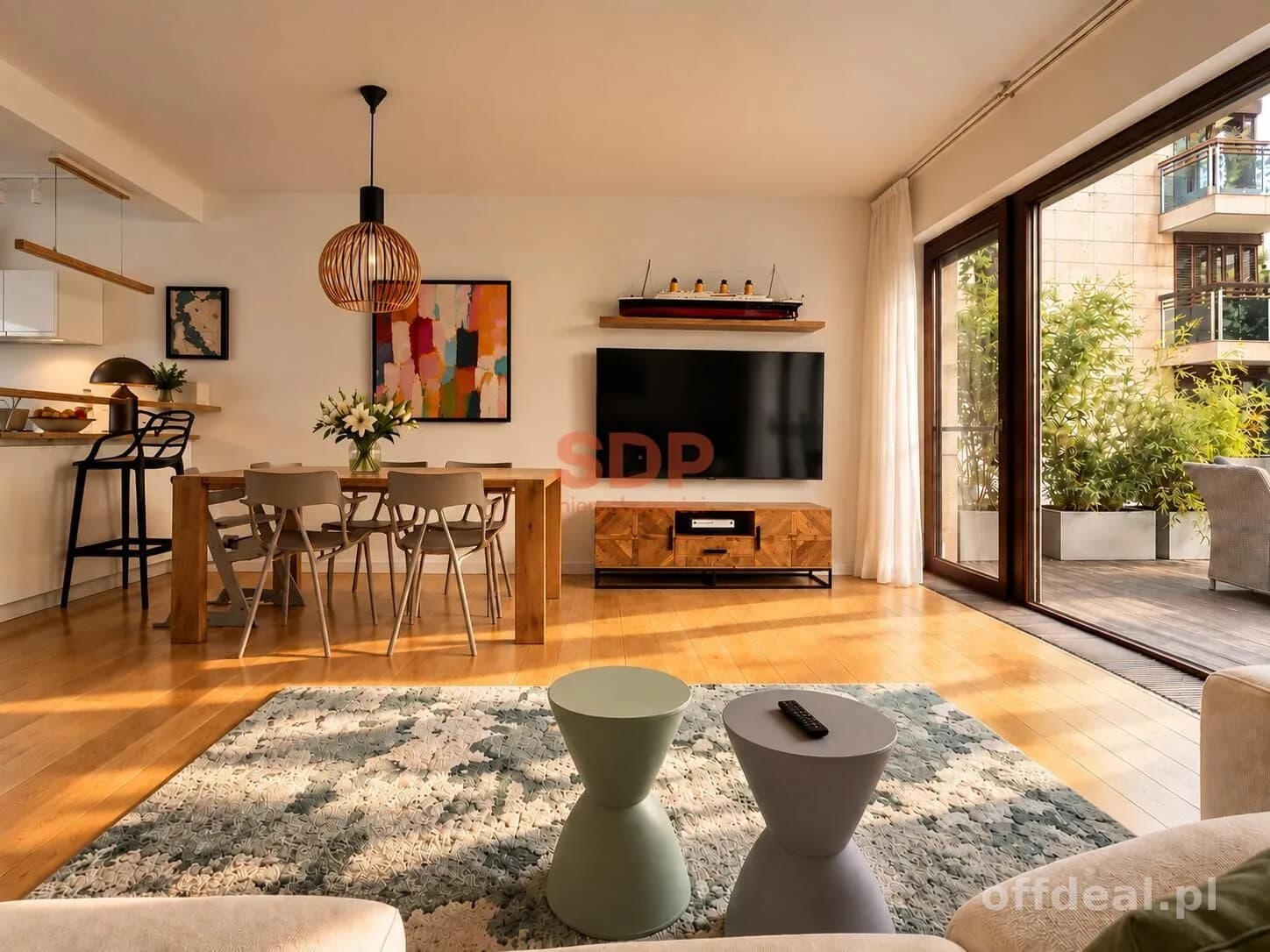 Dąbie | 94,53 m² | 3 pokoje | duży ogród i taras | garaż podziemny