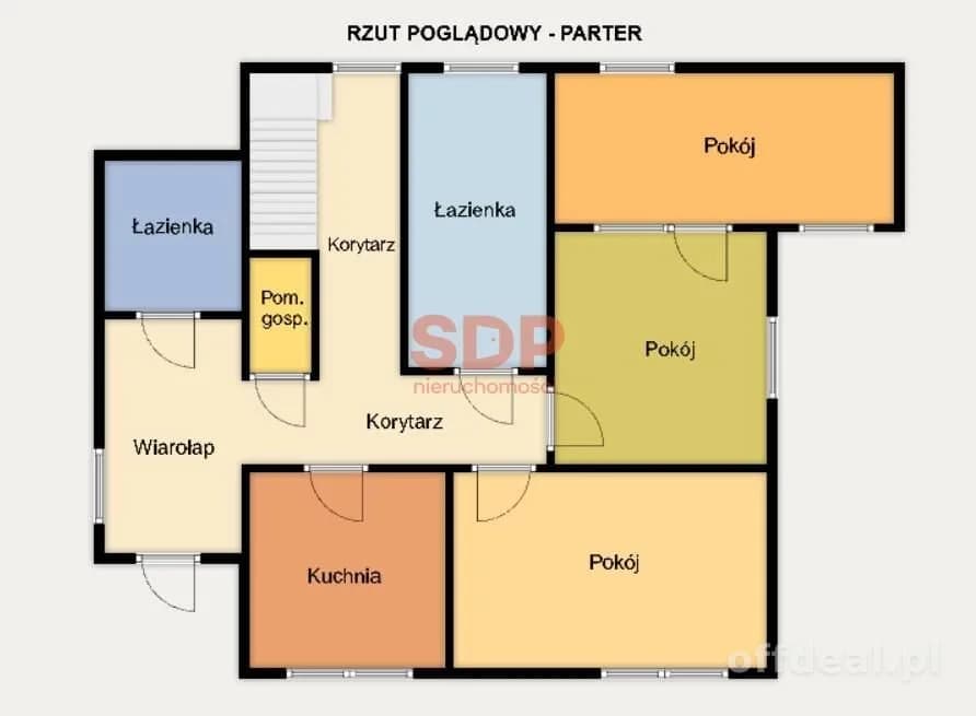6 pokoi | 220 m2 | Wilczyce | Funkcjonalna przestrzeń
