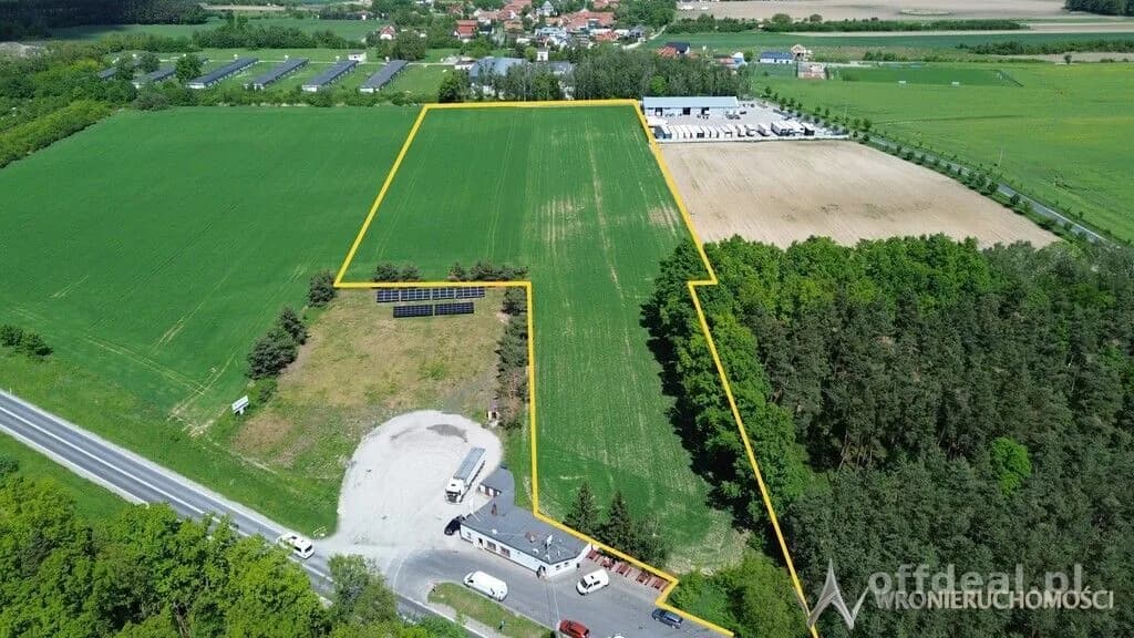 Kompleks inwestycyjny 3,43 ha P/U | Pawłów Trzebn.