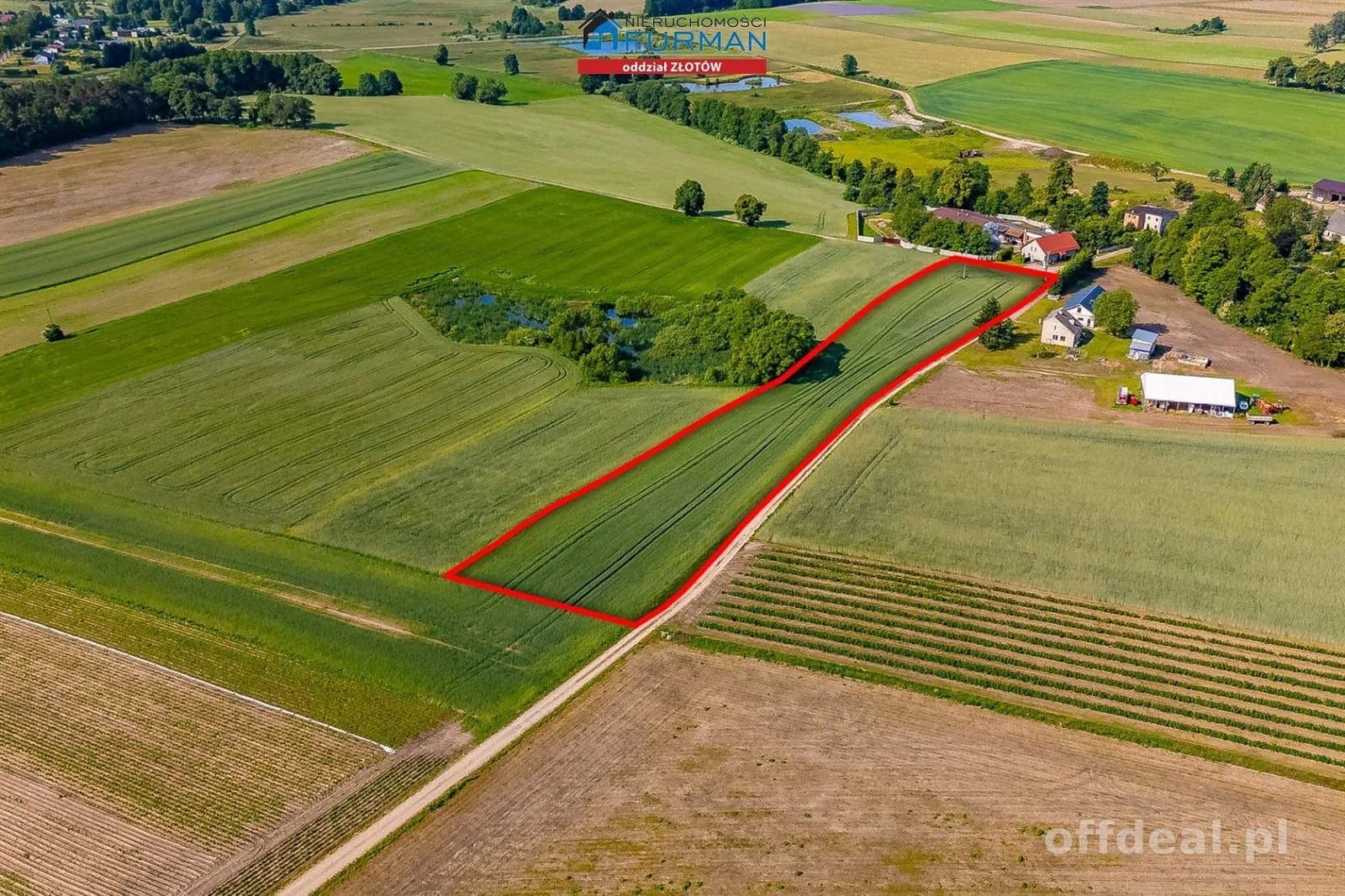 terrain à vendre à Stawnica | 9 200 m²