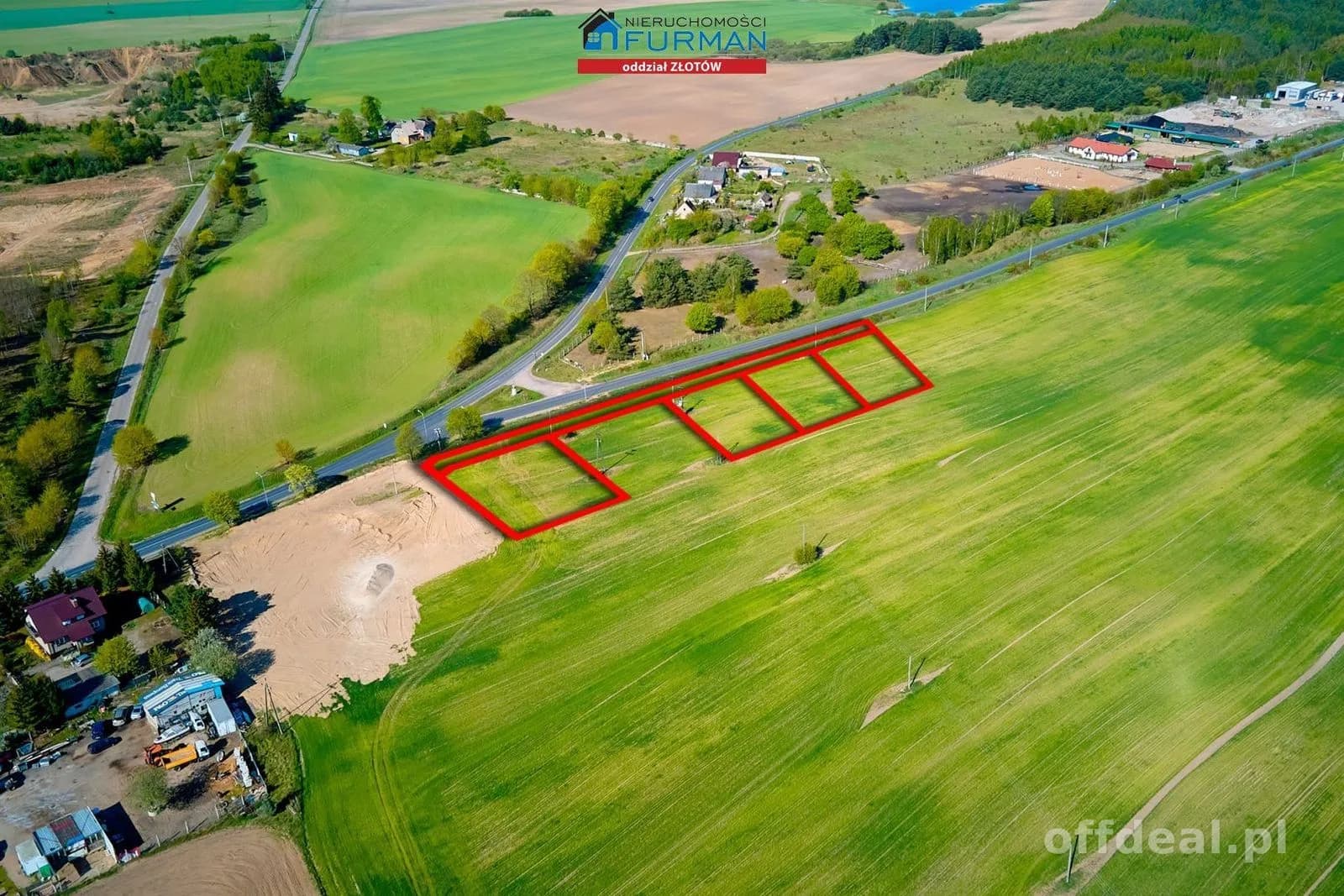 terrain à vendre à Jastrowie, Zagórze | 1 200 m²
