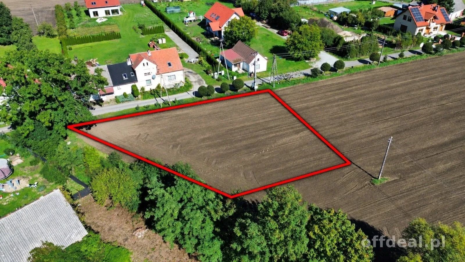 plot for sale in Kąty Wrocławskie | 1,268 m²