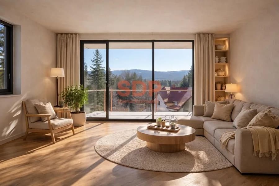 Apartament od północy z widokiem | STREFA SPA |