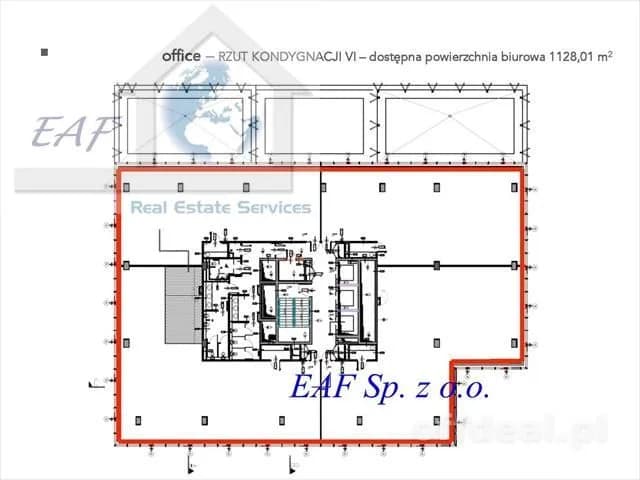 commercial property for rent in Warszawa, Ulów, Mokotów | 1,128.01 m²
