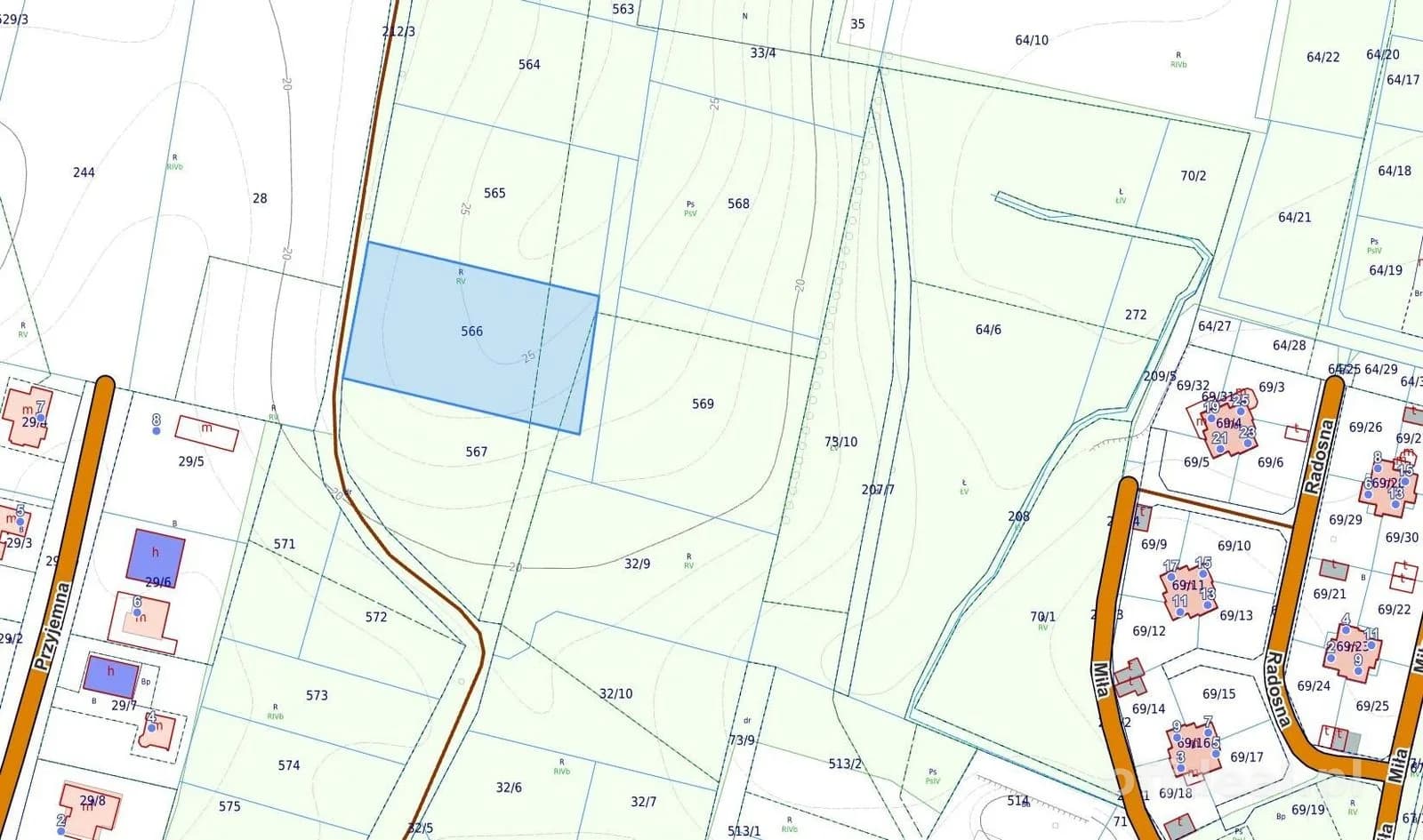 ділянка на продаж у Niekanin | 3 139 m²
