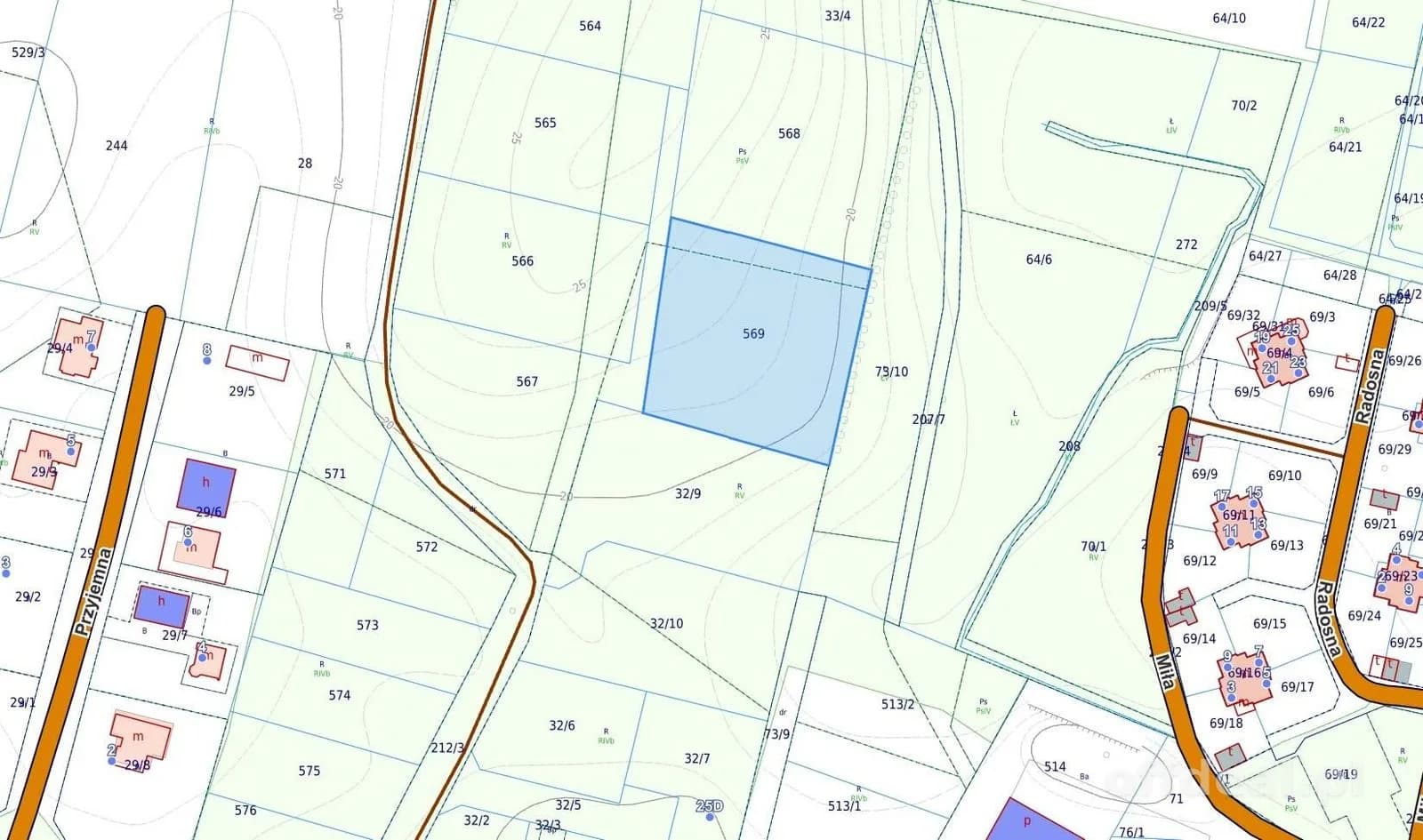 ділянка на продаж у Niekanin | 3 139 m²