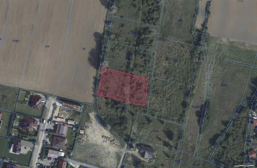 plot for sale in Niekanin | 3,139 m²