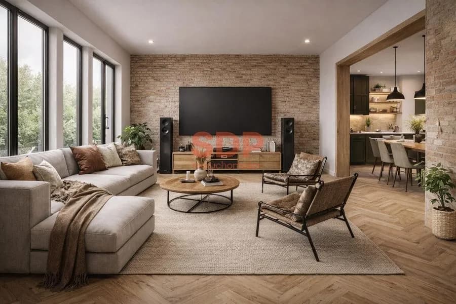 Apartament 3-poziomowy z prywatnym tarasem na dachu w centrum.