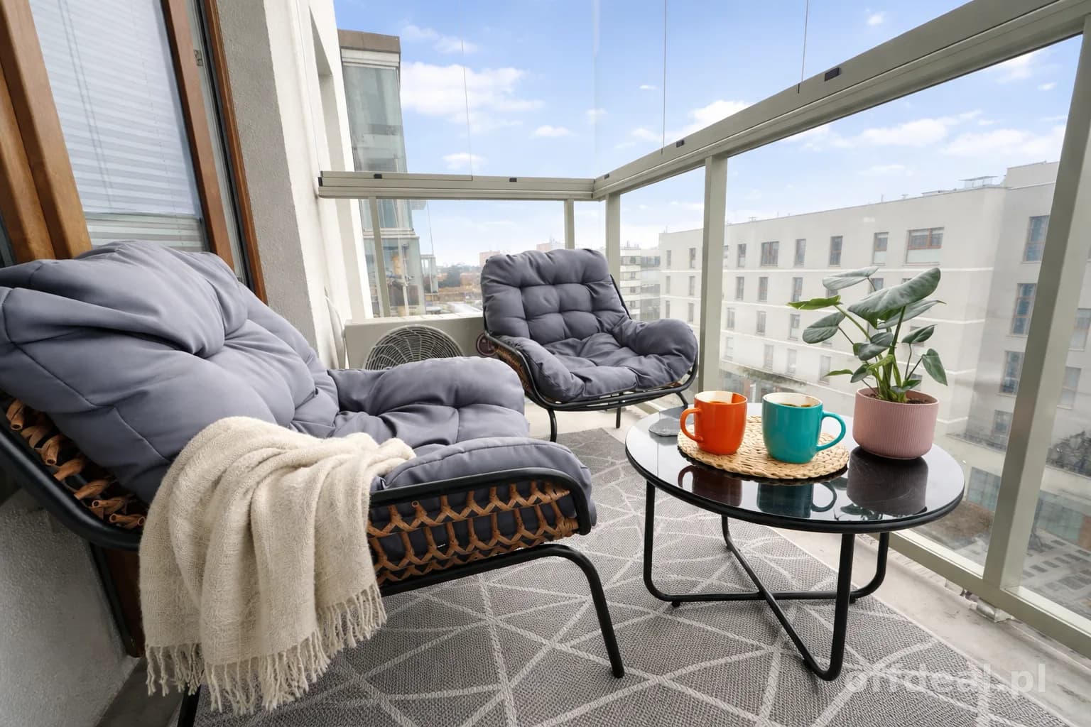 Standard premium | 2 pokoje | wysokie sufity | balkon | siłownia