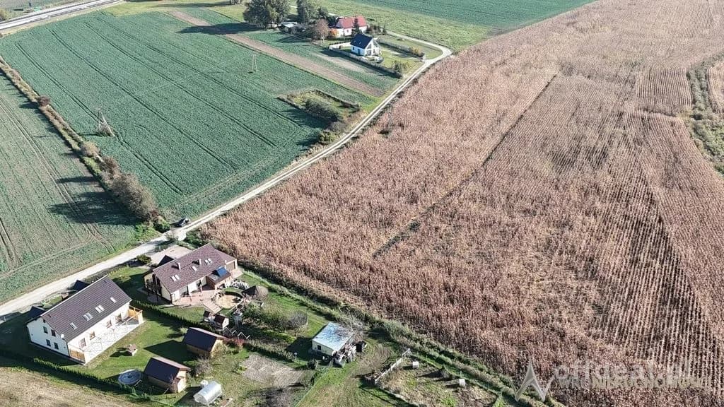 Działka budowlana z mediami| Borowa | 1077mkw