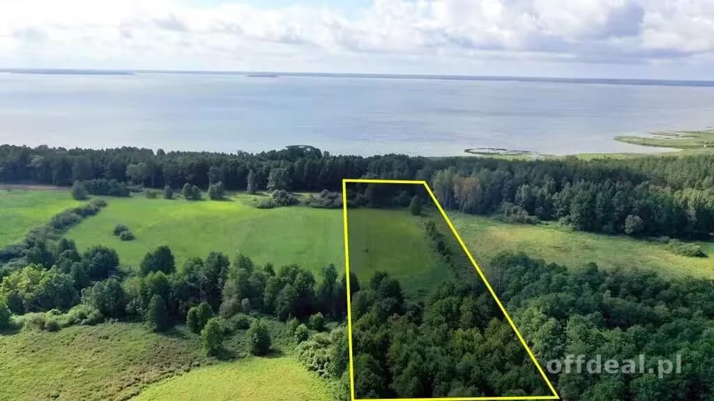 Działka rolna 1,54 ha Dziubiele gm Orzysz