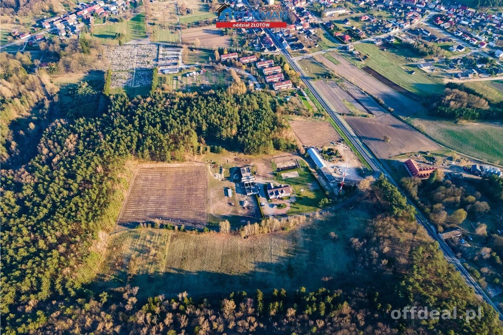 DZIAŁKA BUDOWLANA NA SPRZEDAŻ, OKONEK