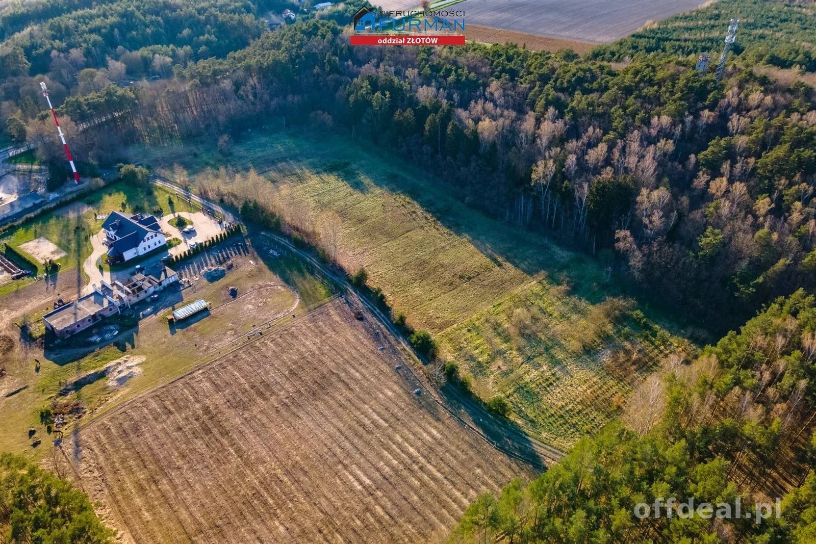 DZIAŁKA BUDOWLANA NA SPRZEDAŻ, OKONEK