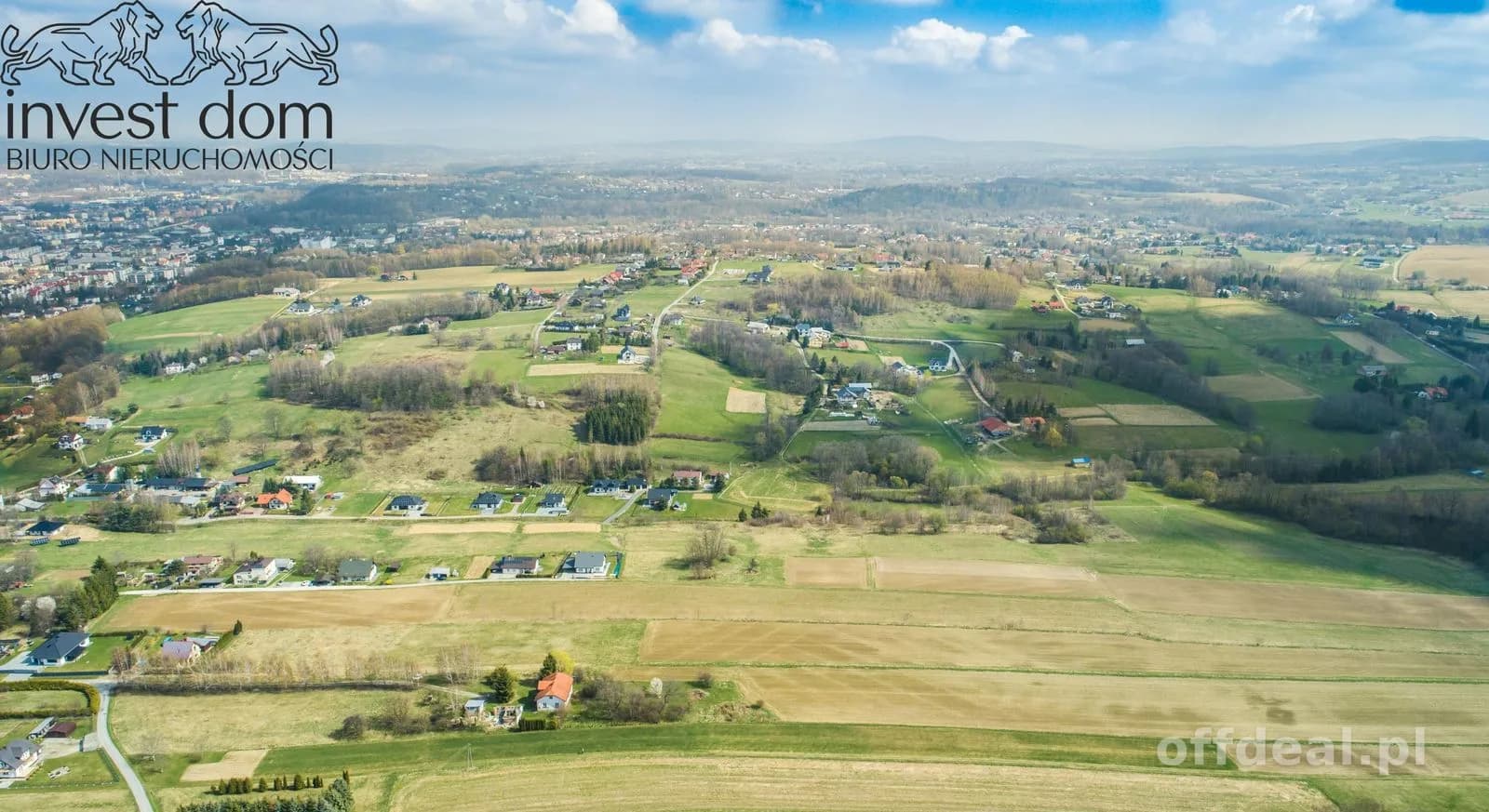 Duża działka z WZ | 8210 m² | inwestycja deweloperska | Gorlice / Ropica Polska