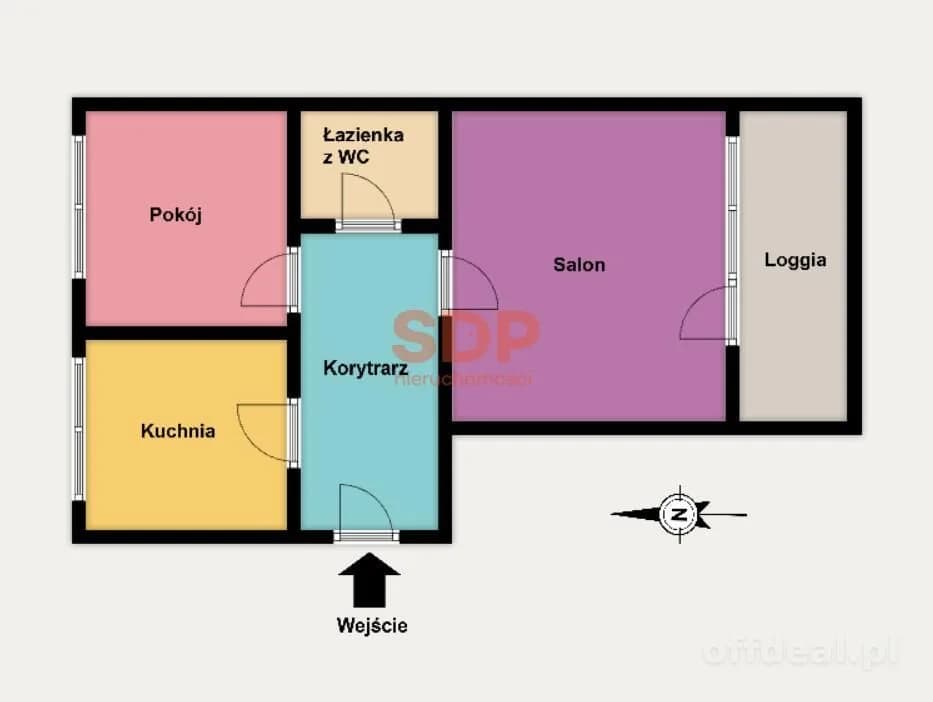Retkinia | 2 pokoje | parter | balkon | winda | świetna lokalizacja