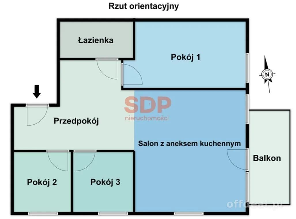 4-pokojowe mieszkanie przy Parku Śląskim | Balkon | Cicha okolica