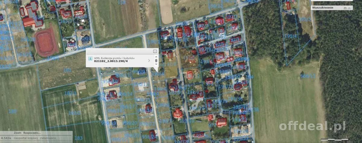 Zdjęcie 2: Działka, 1000 m², Krzeczyn Wielki
