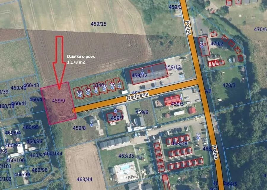 ділянка на продаж у Ustronie Morskie | 1 178 m²