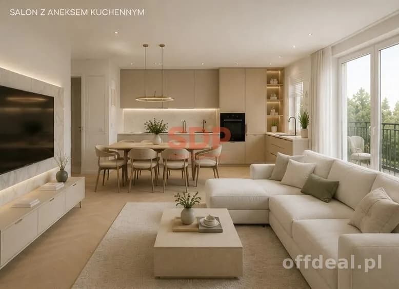 4 pokoje z balkonem – komfortowa przestrzeń dla rodziny 2+2 | 70 m2