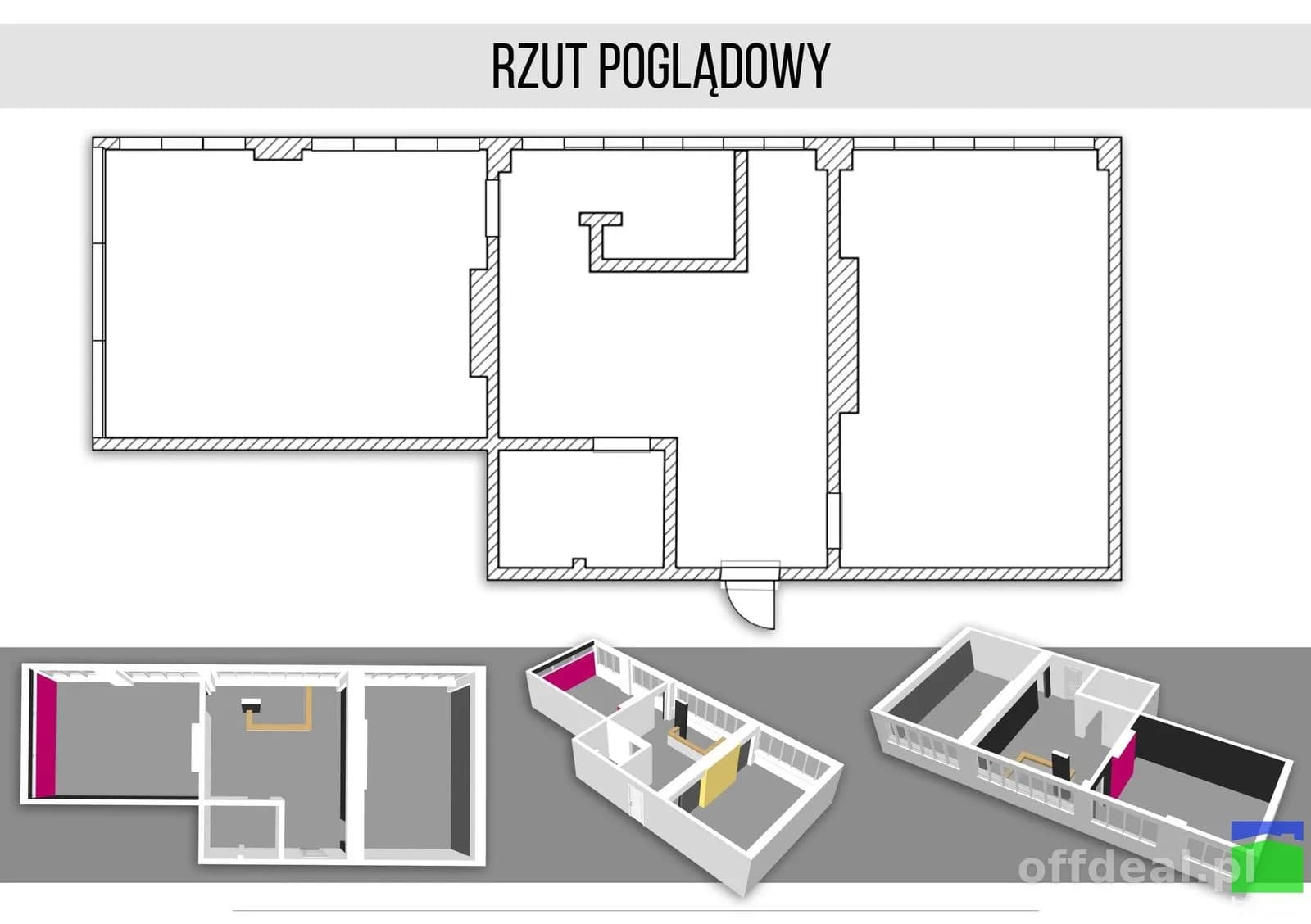 commercial property for rent in Łódź, Dąbrowa | 98 m²