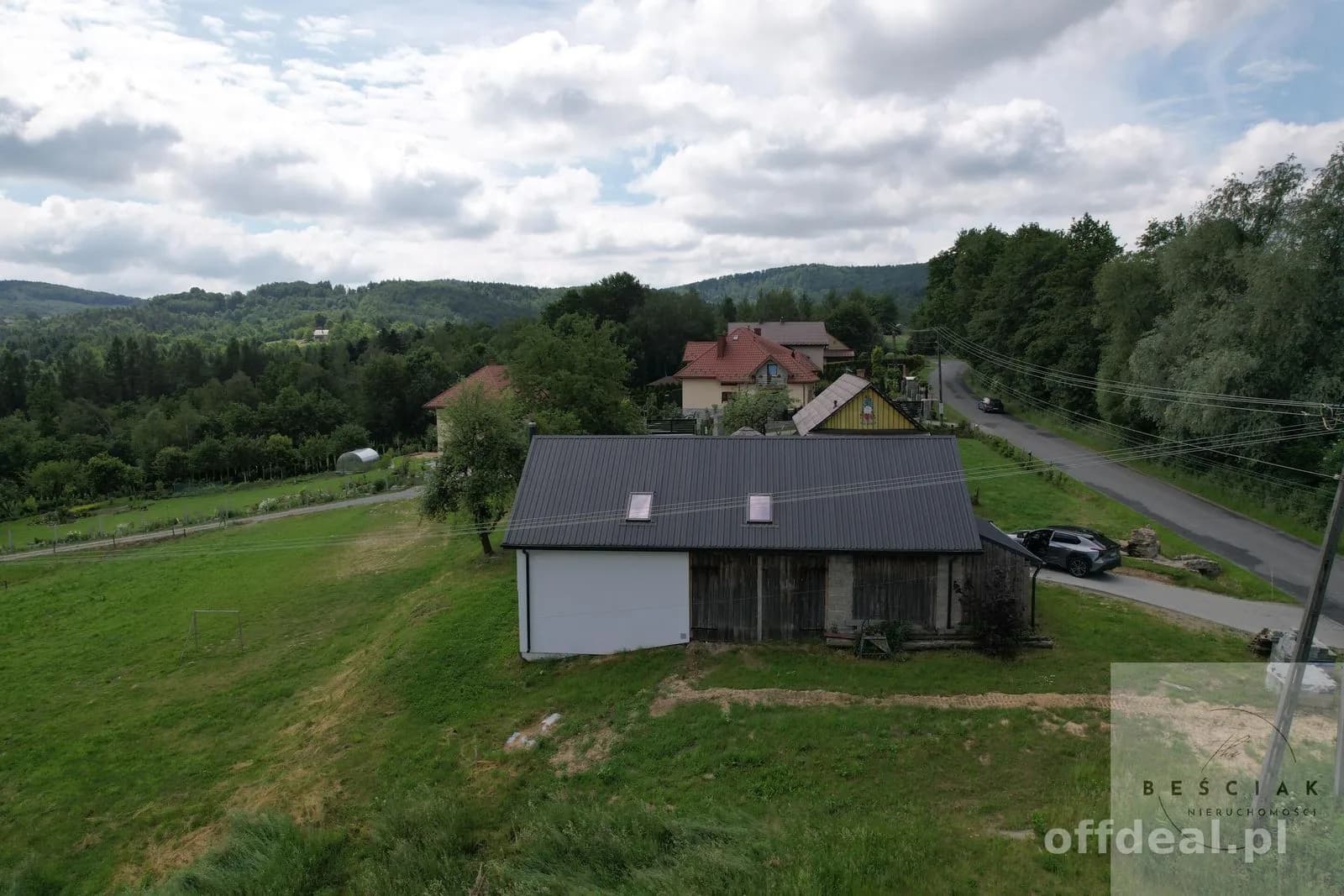 🏡 Działka 20 arów z budynkiem mieszkalno-gospodarczym i warunkami zabudowy – Ryglice
