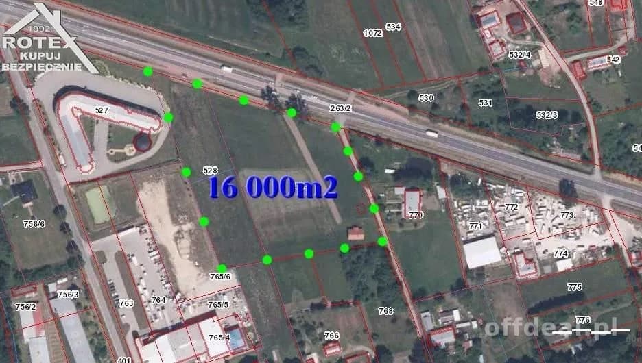 plot for sale in Machowa | 16,000 m²